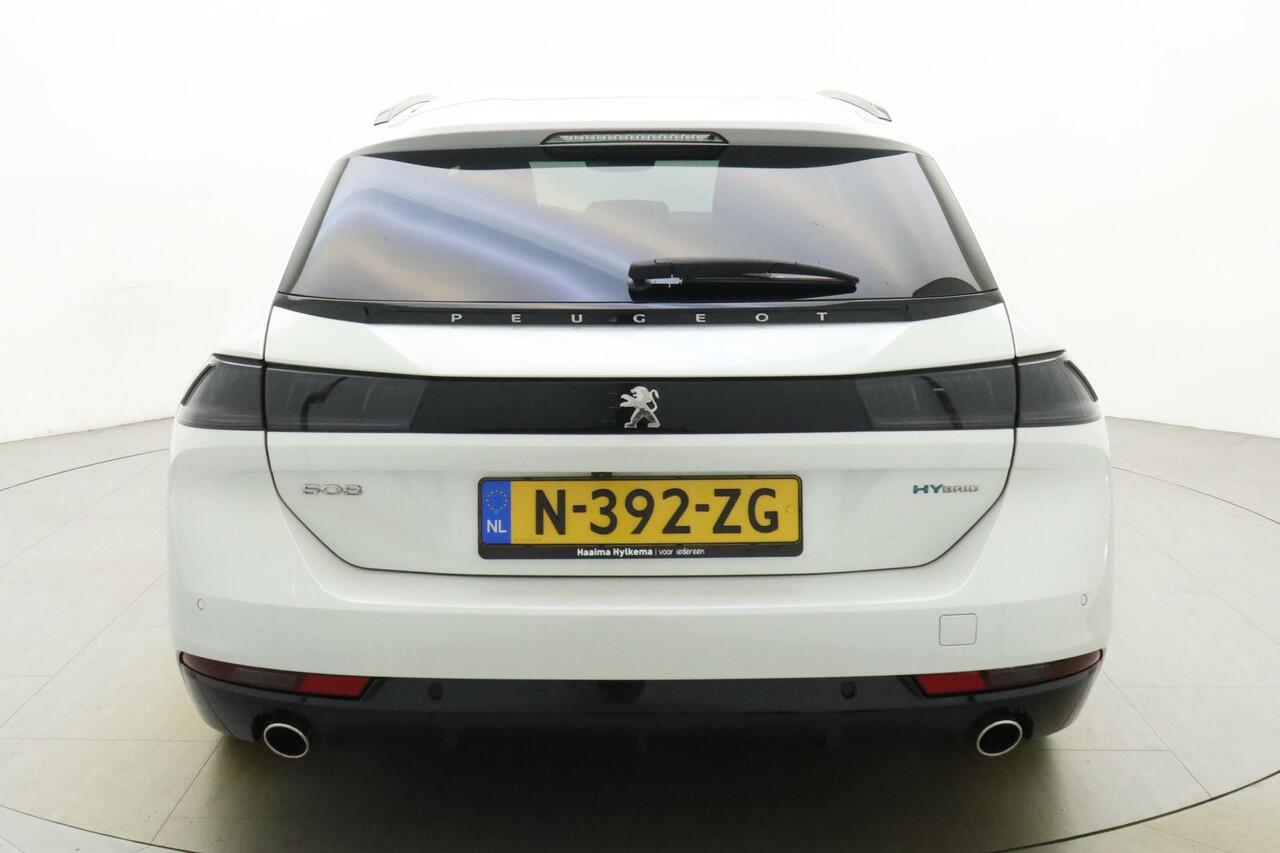 Peugeot 508 SW 1.6 HYbrid GT 225pk | 18" LM Velgen | Camera | Dodehoek Detectie | Full LED | Lane Assist | Navigatie | Afneembare trekhaak