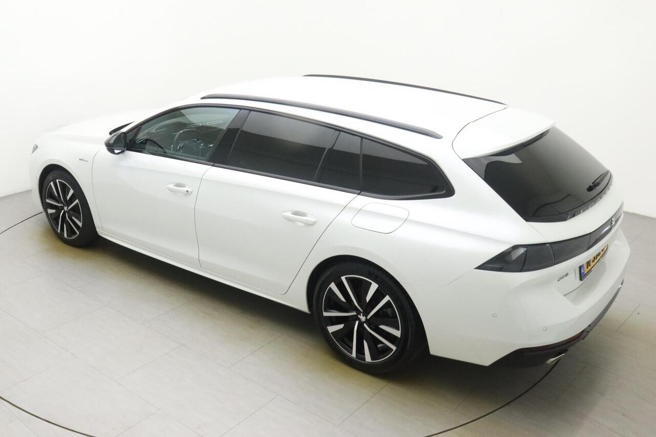 Peugeot 508 SW 1.6 HYbrid GT 225pk | 18" LM Velgen | Camera | Dodehoek Detectie | Full LED | Lane Assist | Navigatie | Afneembare trekhaak