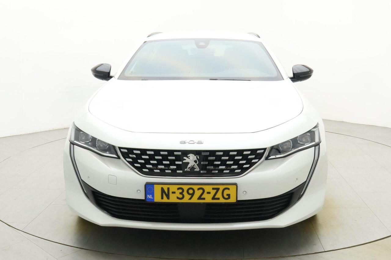 Peugeot 508 SW 1.6 HYbrid GT 225pk | 18" LM Velgen | Camera | Dodehoek Detectie | Full LED | Lane Assist | Navigatie | Afneembare trekhaak