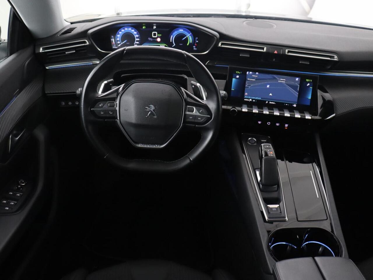 Peugeot 508 1.6 HYbrid Allure | Adaptive cruise | Half leder | Camera | Carplay | Full LED | Navigatie | Climate control | Parkeerhulp | PHEV | Plug In