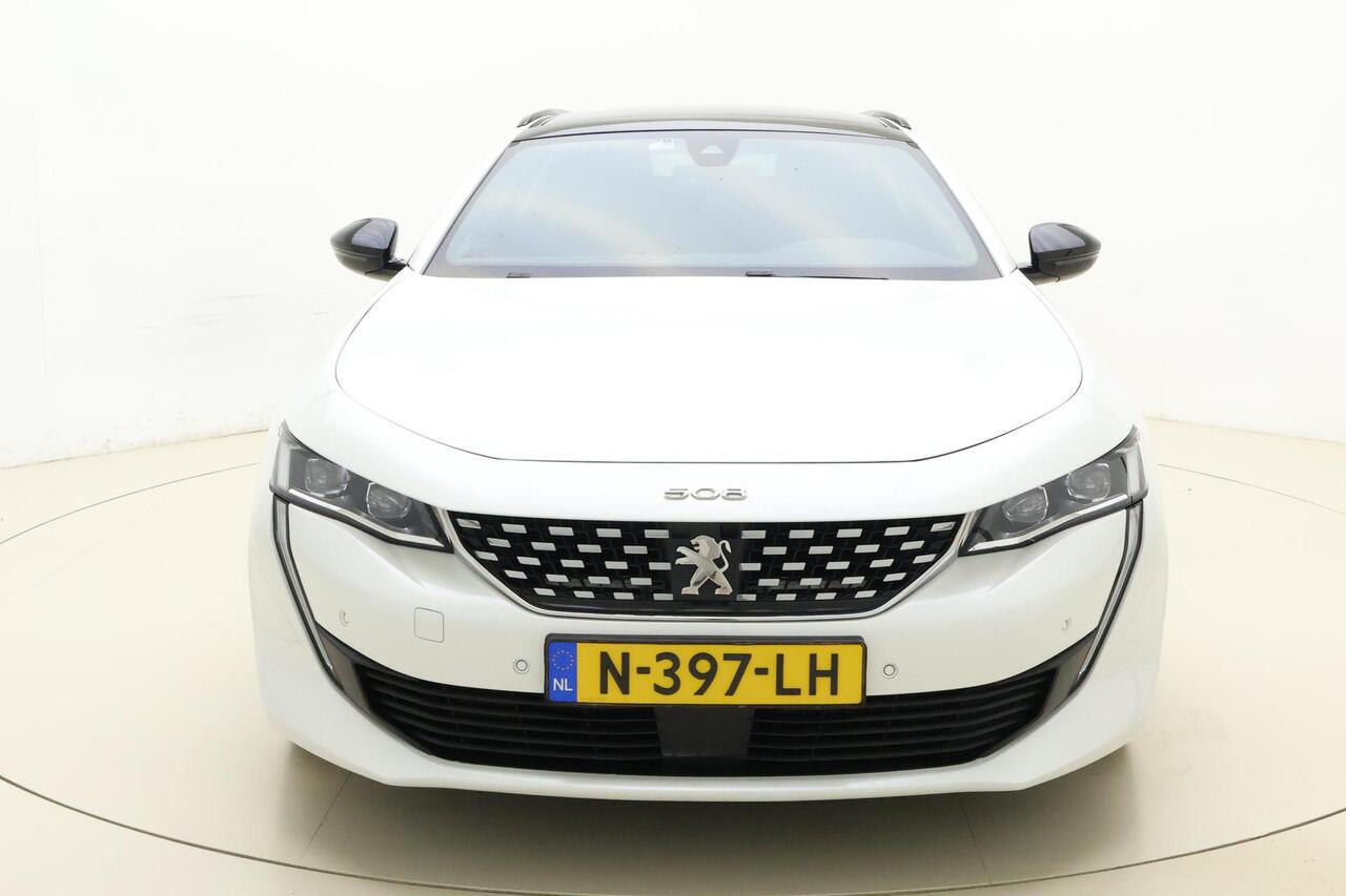Peugeot 508 SW 1.6 HYbrid Blue Lease GT Line 225pk | Climate Control | Panoramadak | Navigatie | Comfortstoelen | Cruise Control Adaptief | Trekhaak