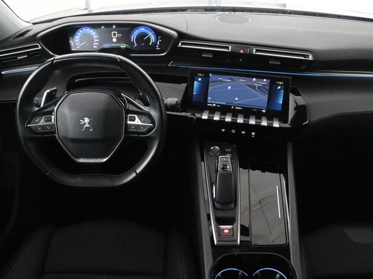 Peugeot 508 1.6 HYbrid Allure | Adaptive cruise | Half leder | Camera | Carplay | Full LED | Navigatie | Climate control | Parkeerhulp | PHEV | Plug In