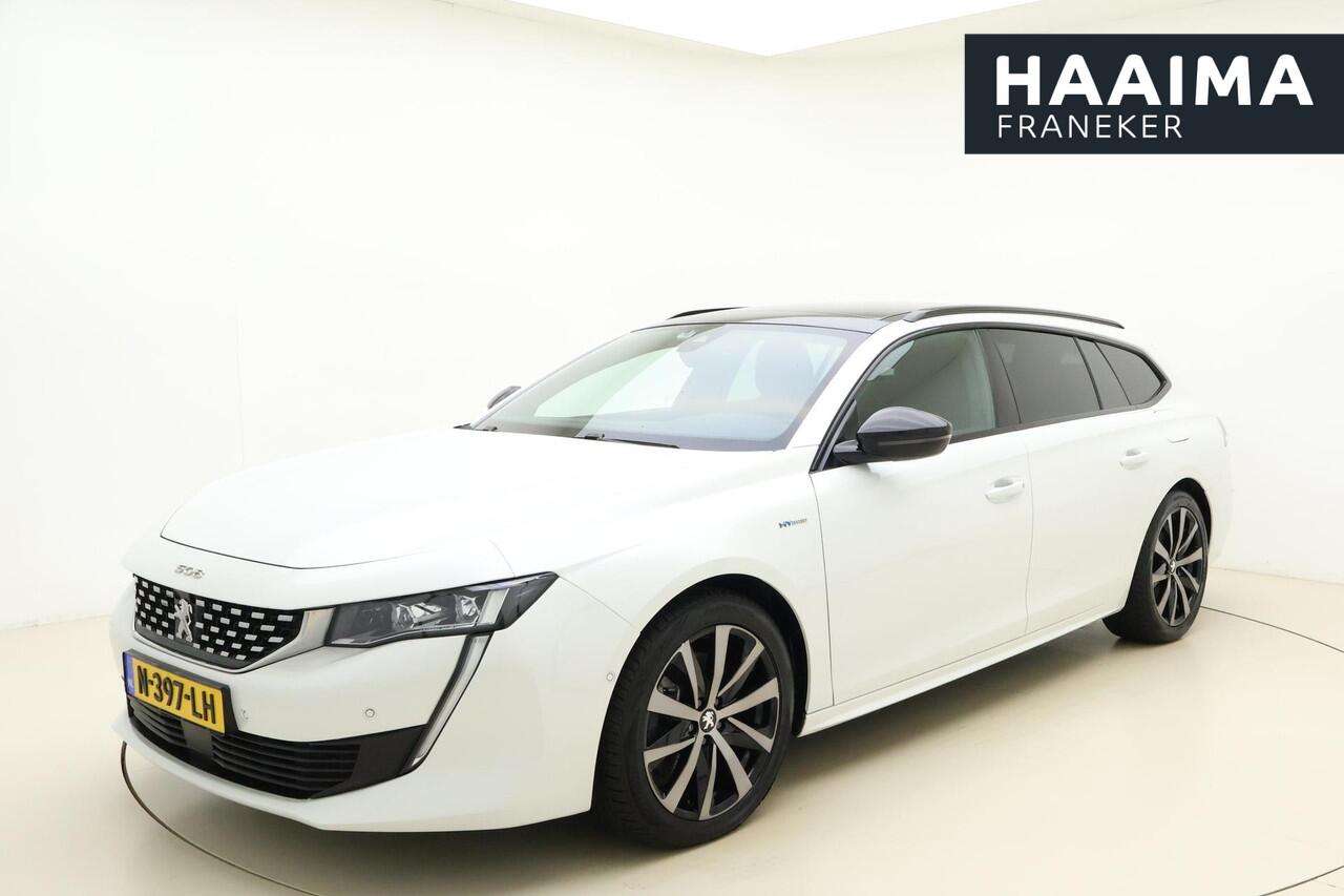Peugeot 508 SW 1.6 HYbrid Blue Lease GT Line 225pk | Climate Control | Panoramadak | Navigatie | Comfortstoelen | Cruise Control Adaptief | Trekhaak