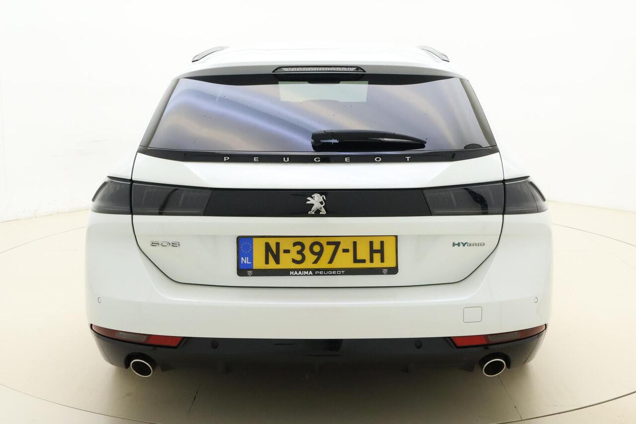 Peugeot 508 SW 1.6 HYbrid Blue Lease GT Line 225pk | Climate Control | Panoramadak | Navigatie | Comfortstoelen | Cruise Control Adaptief | Trekhaak
