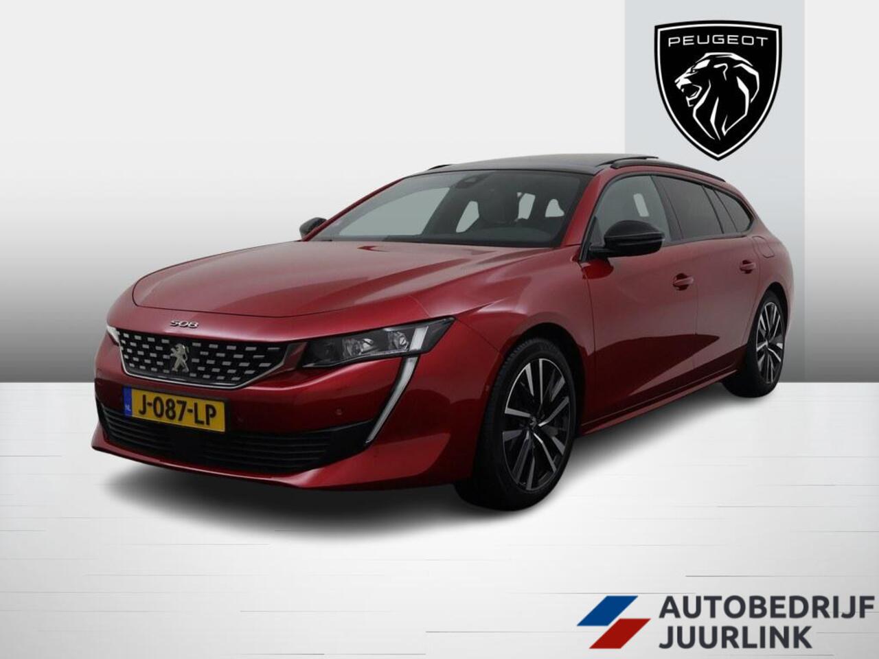 Peugeot 508 SW 1.6 HYbrid GT 225pk Automaat Panormadak Winterbandenset, Dakdragers, Alcantara bekleding