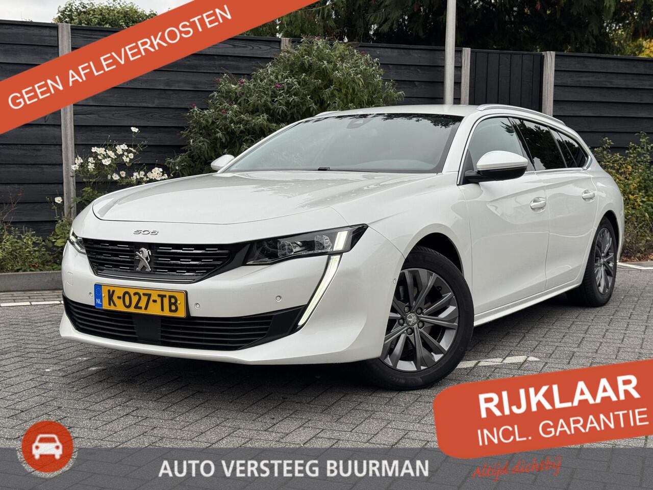 Peugeot 508 SW Blue Lease Allure 1.6 PureTech 180PK EAT8 Automaat Navigatie, Achteruitrijcamera, Keyless, Apple Carplay, Android Auto