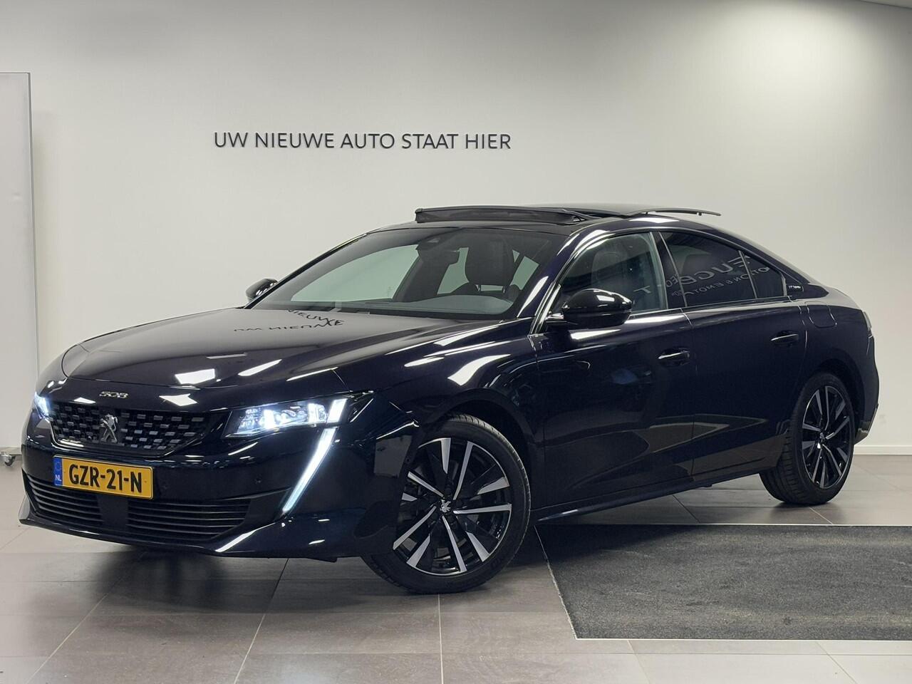 Peugeot 508 Berline GT Pack Business 1.6 Turbo HYbrid 225pk e-EAT8 | FULL-OPTIONS! | NAPPA LEDER | SCHUIF/KANTELDAK | TREKHAAK | NIGHTVISION | HANDSFREE A.KLEP | 360° CAMERA