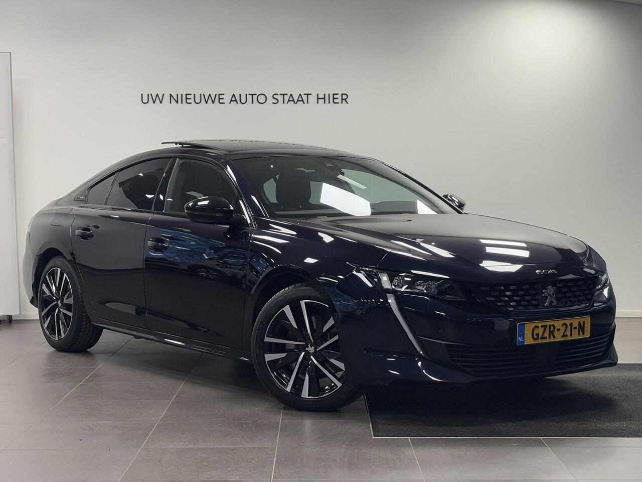 Peugeot 508 Berline GT Pack Business 1.6 Turbo HYbrid 225pk e-EAT8 | FULL-OPTIONS! | NAPPA LEDER | SCHUIF/KANTELDAK | TREKHAAK | NIGHTVISION | HANDSFREE A.KLEP | 360° CAMERA
