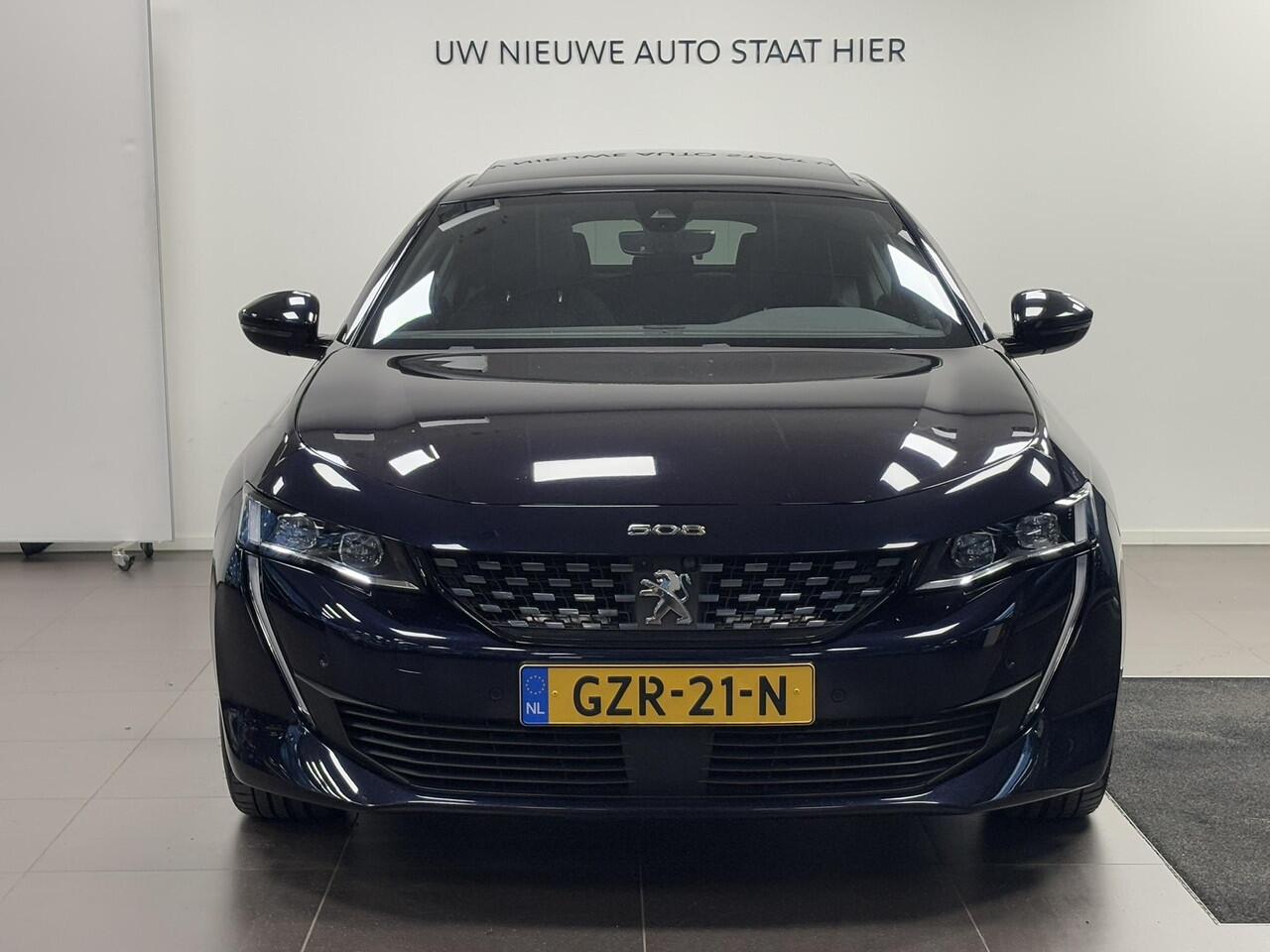 Peugeot 508 Berline GT Pack Business 1.6 Turbo HYbrid 225pk e-EAT8 | FULL-OPTIONS! | NAPPA LEDER | SCHUIF/KANTELDAK | TREKHAAK | NIGHTVISION | HANDSFREE A.KLEP | 360° CAMERA