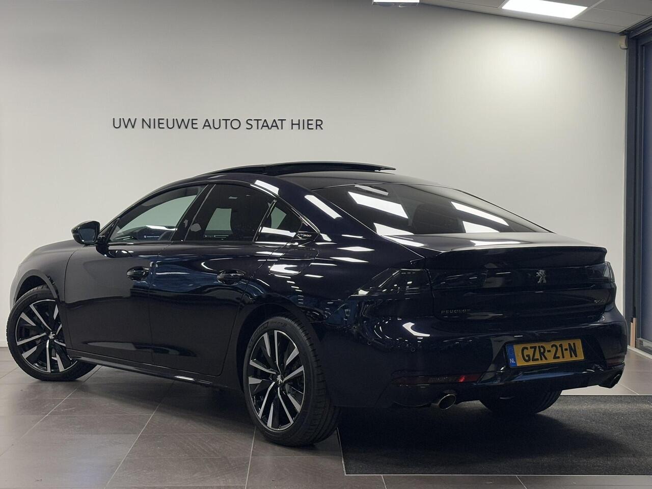 Peugeot 508 Berline GT Pack Business 1.6 Turbo HYbrid 225pk e-EAT8 | FULL-OPTIONS! | NAPPA LEDER | SCHUIF/KANTELDAK | TREKHAAK | NIGHTVISION | HANDSFREE A.KLEP | 360° CAMERA