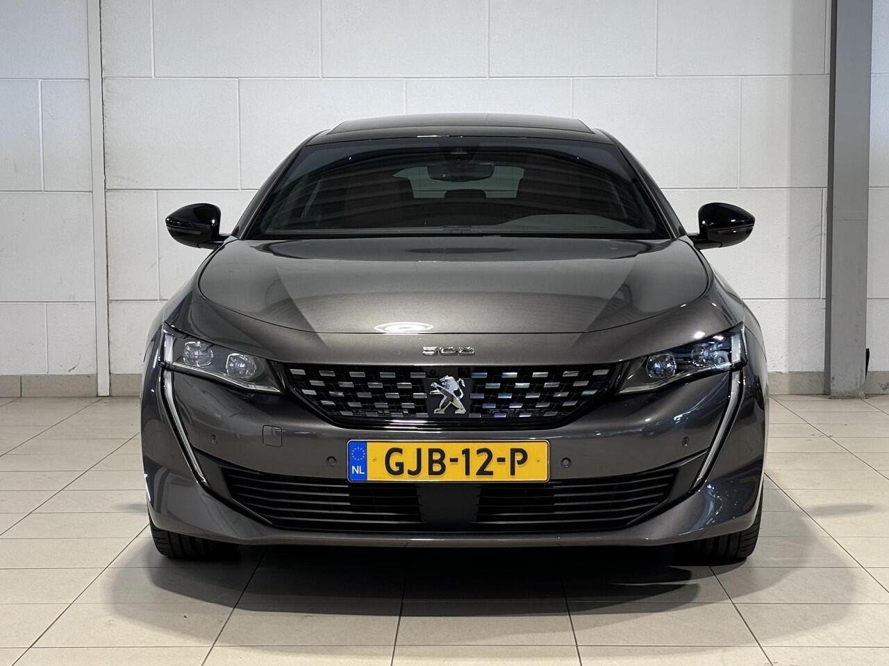 Peugeot 508 GT Pack Business 1.6 Hybrid PHEV 225pk e-EAT8 | FULL-OPTIONS! | NAPPA LEDER | SCHUIF/KANTELDAK | TREKHAAK | NIGHTVISION | 360° CAMERA