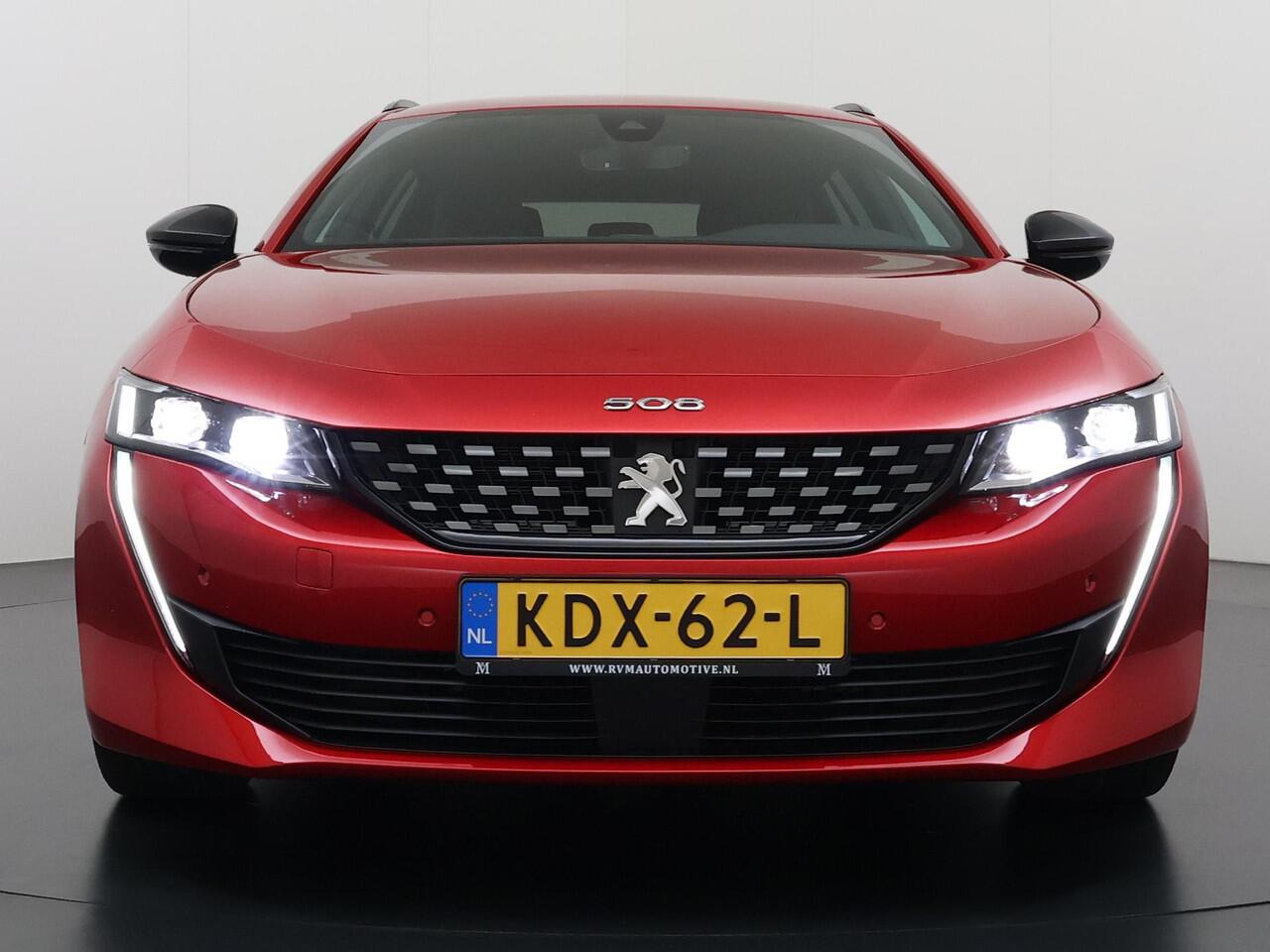 Peugeot 508 SW 1.6 HYbrid GT Pack Business | FULL OPTIONS | ADAPTIEVE CRUISE CONTROL | FOCAL AUDIO | 360 CAMERA | STOELVERWARMING | DEALER ONDERHOUDEN | ELEKTRISCHE KOFFERBAK | RIJKLAAR MET 12 MND BOVAG GARANTIE |