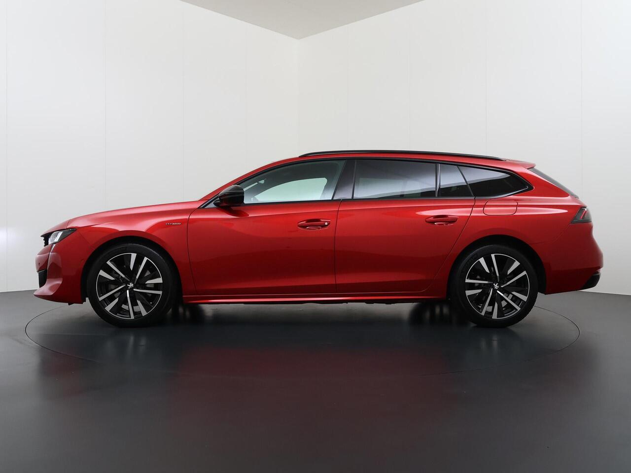 Peugeot 508 SW 1.6 HYbrid GT Pack Business | FULL OPTIONS | ADAPTIEVE CRUISE CONTROL | FOCAL AUDIO | 360 CAMERA | STOELVERWARMING | DEALER ONDERHOUDEN | ELEKTRISCHE KOFFERBAK | RIJKLAAR MET 12 MND BOVAG GARANTIE |