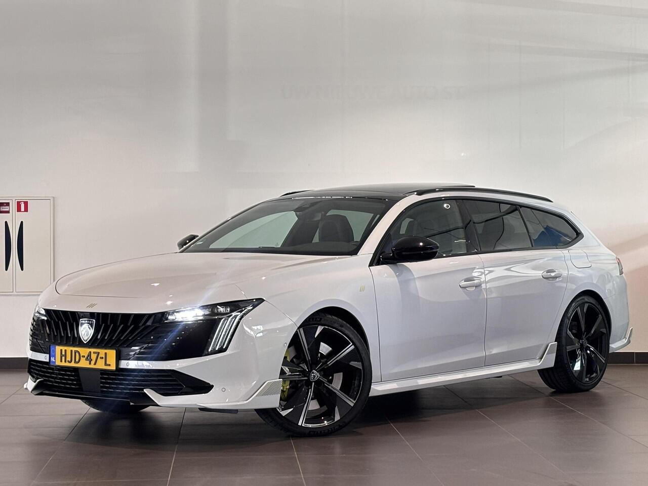 Peugeot 508 SW PSE by Peugeot Sport HYbrid 360pk 4x4 | SCHUIF/KANTELDAK | HANDSFREE A.KLEP | 360° CAMERA | ALCANTARA/LEDER | NAVI | DAB+ |