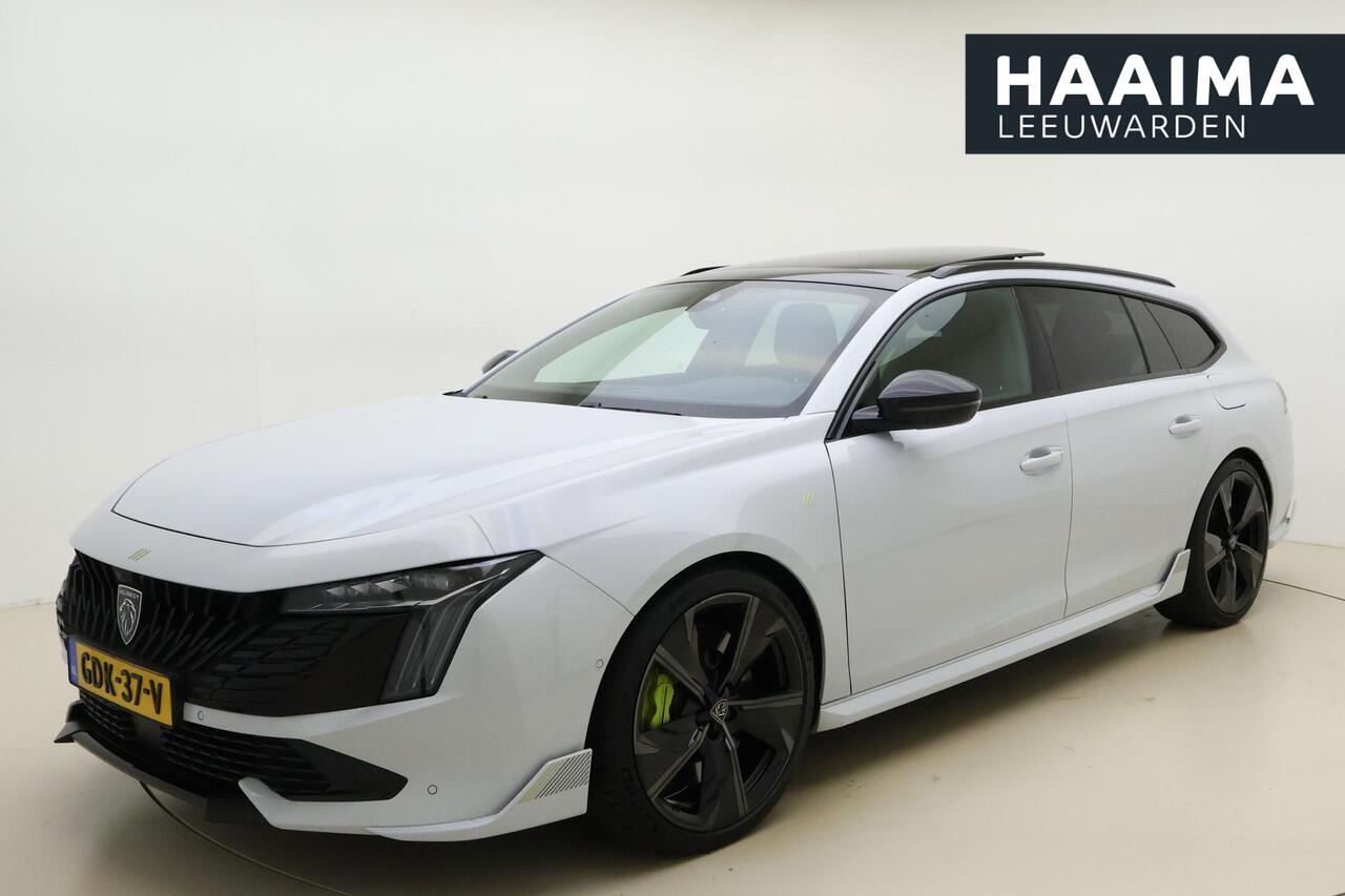 Peugeot 508 SW 1.6 HYbrid PSE Peugeot Sport Engineered | 360 PK | 8-Traps Automaat | VOL opties | Trekhaak | FOCAL | Schuif/kantel dak | Unieke auto | Handsfree achterklep | Elektrisch bedienbare Stoelen