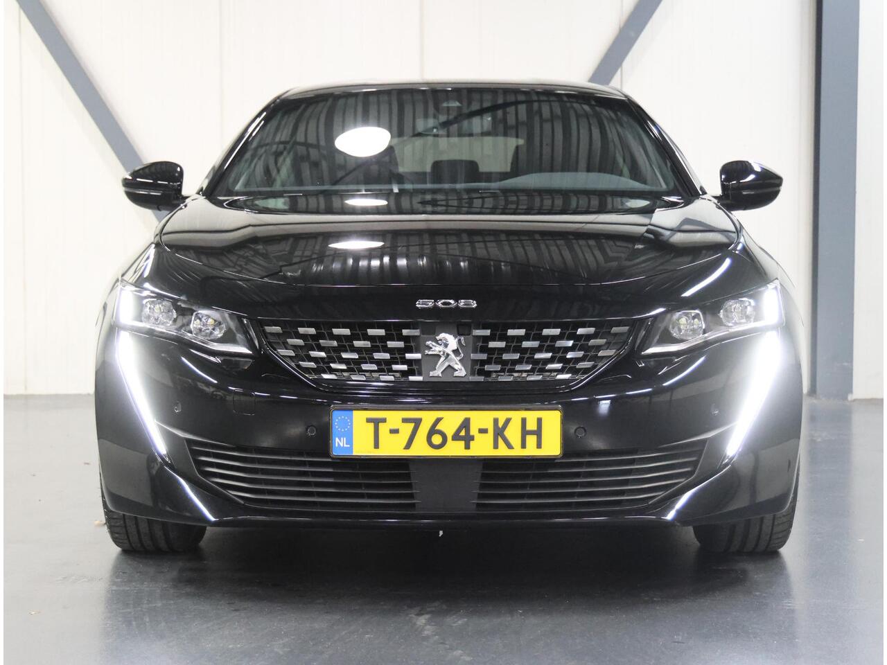 Peugeot 508 1.6 225PK Plug-in HYbrid GT | AUTOMAAT | AppleCarPlay/AndroidAuto | Adaptive Cruise Control | Stoelverwarming | Camera | LEER | Keyless | Isofix | Privacy Glass | Parkeersensoren | Electrische achterklep |