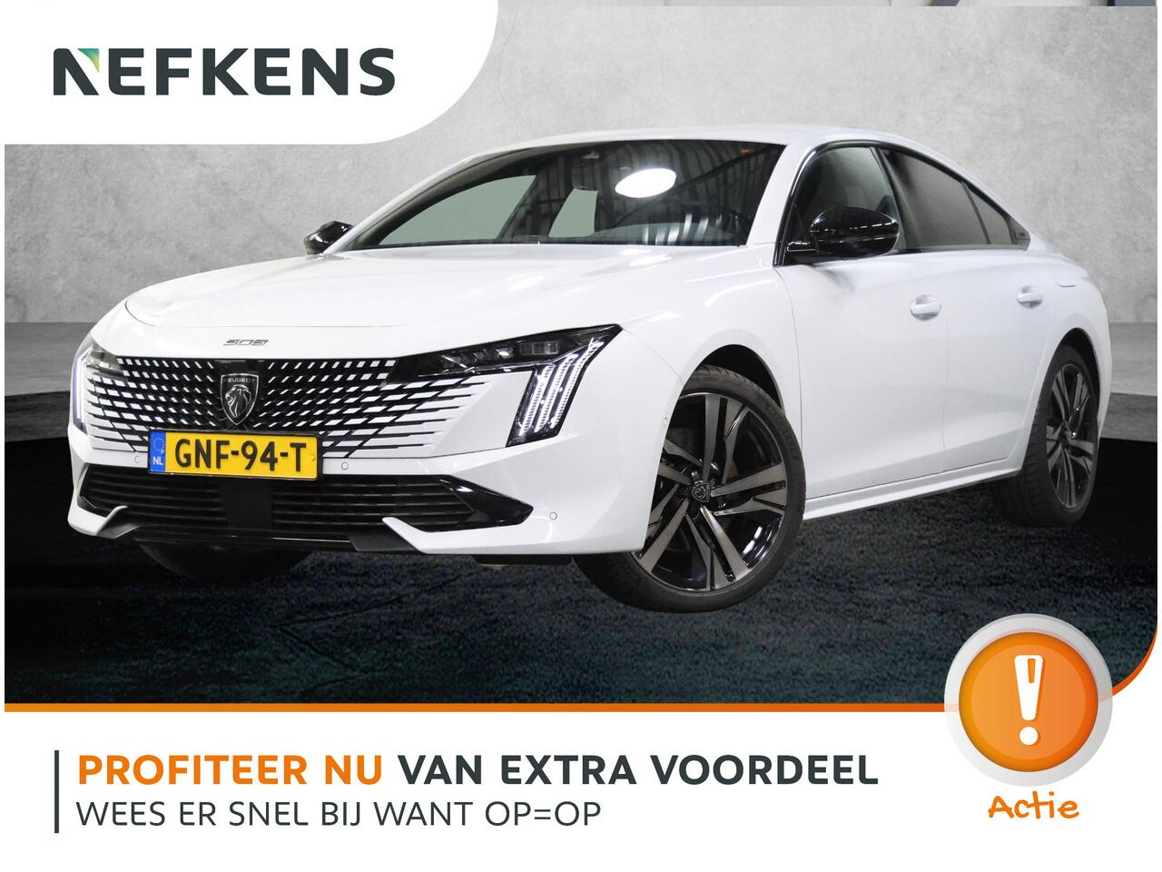 Peugeot 508 1.6 HYbrid 180PK GT | 1ste eigenaar | AUTOMAAT | AppleCarPlay/AndroidAuto | Adaptive Cruise Control | Stoelverwarming | 360'Camera | Alcantara/Leer | Sfeerverlichting | FocalSound | Trekhaak | Virt.Cockpit | Keyless | Isofix | Privacy Glass | Parkeersenso
