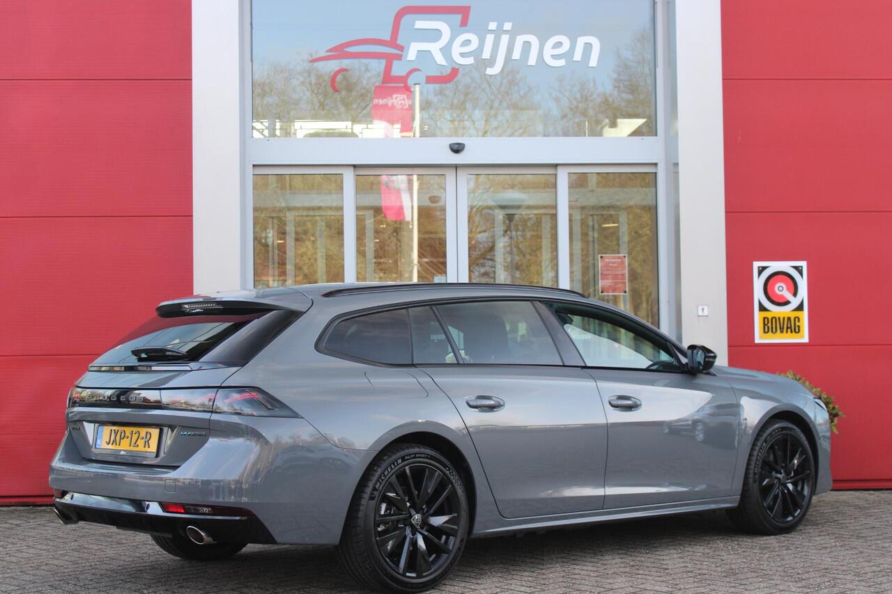 Peugeot 508 SW 1.6 HYbrid 225PK ALLURE BLACK PACK MATRIX LED KOPLAMPEN | ADAPTIEVE ACHTERVERLICHTING | SFEERVERLICHTING | NAVIGATIE | DRAADLOOS APPLE CARPLAY/ANDROID AUTO | HD CAMERA'S VOOR EN ACHTER PLUS 360 | ADAPTIEVE CRUISCONTROL | COMFORT BUSINESS PACK - AGR VOO