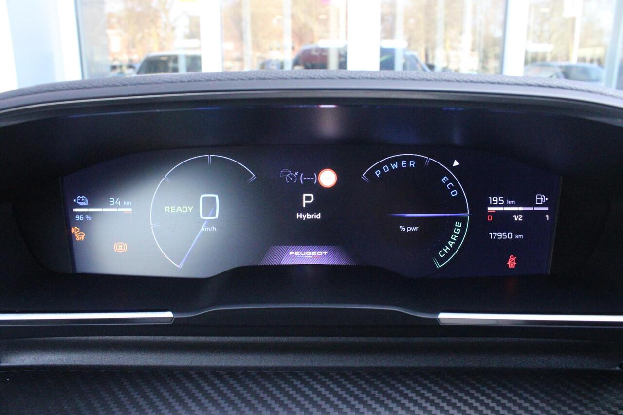 Peugeot 508 SW 1.6 HYbrid 225PK ALLURE BLACK PACK MATRIX LED KOPLAMPEN | ADAPTIEVE ACHTERVERLICHTING | SFEERVERLICHTING | NAVIGATIE | DRAADLOOS APPLE CARPLAY/ANDROID AUTO | HD CAMERA'S VOOR EN ACHTER PLUS 360 | ADAPTIEVE CRUISCONTROL | COMFORT BUSINESS PACK - AGR VOO