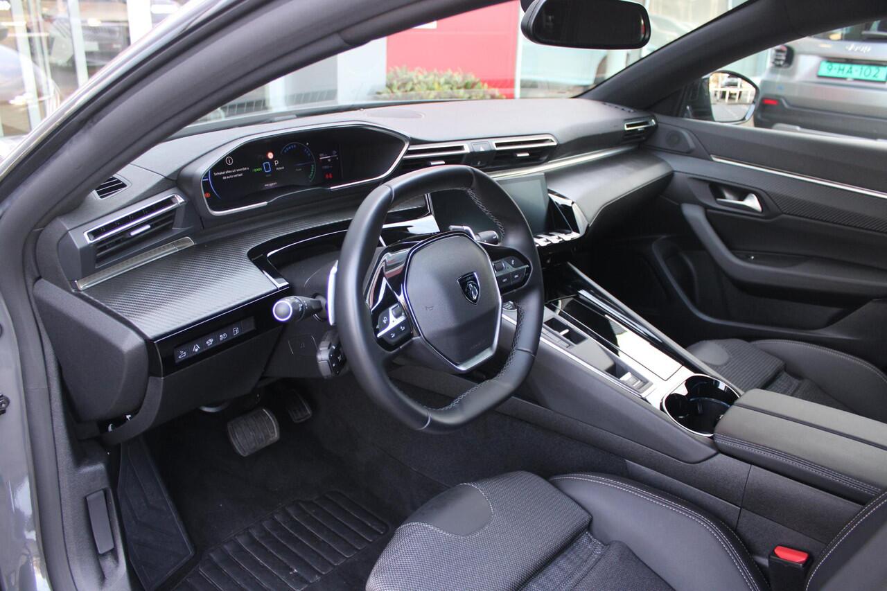 Peugeot 508 SW 1.6 HYbrid 225PK ALLURE BLACK PACK MATRIX LED KOPLAMPEN | ADAPTIEVE ACHTERVERLICHTING | SFEERVERLICHTING | NAVIGATIE | DRAADLOOS APPLE CARPLAY/ANDROID AUTO | HD CAMERA'S VOOR EN ACHTER PLUS 360 | ADAPTIEVE CRUISCONTROL | COMFORT BUSINESS PACK - AGR VOO