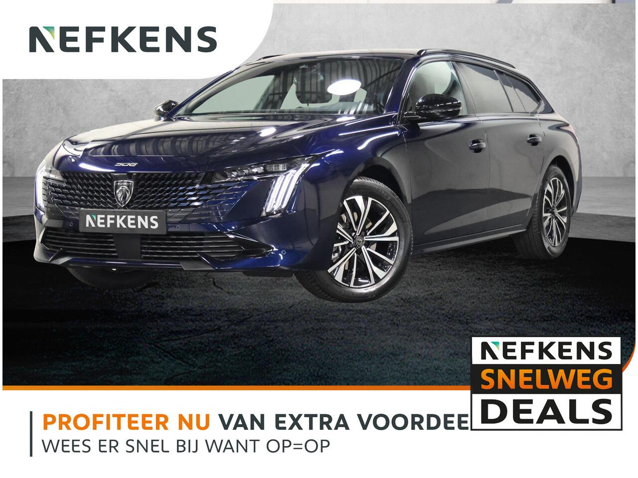 Peugeot 508 SW 1.2 130PK GT | Inclusief ¤7.964,27 korting! | Keyless | Camera | AppleCarPlay/AndroidAuto | Verwarmde Voorstoelen | Navigatie | ClimateControl |