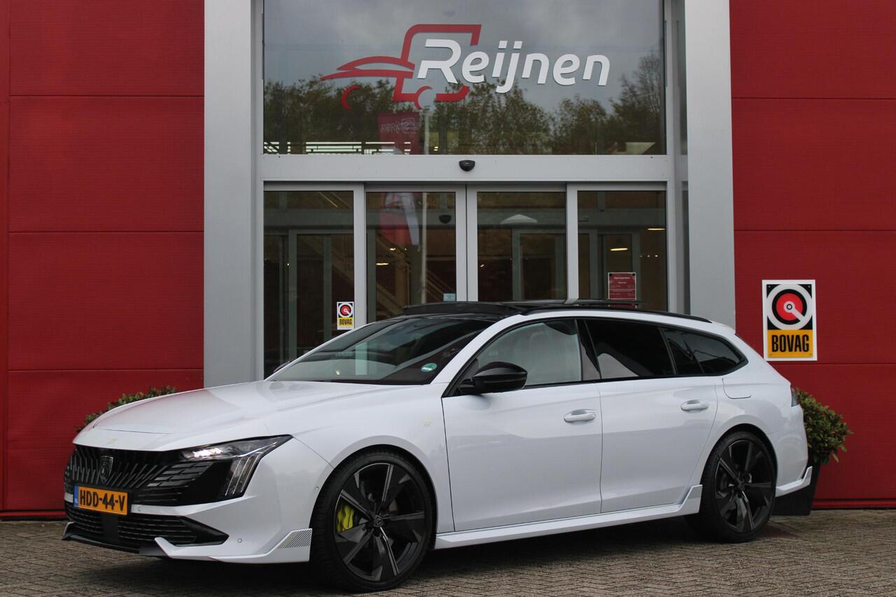 Peugeot 508 SW PSE 1.6 HYbrid 360PK AWD | PANORAMISCH SCHUIF/KANTELDAK | FOCAL® PREMIUM AUDIOSYSTEEMPEUGEOT MET 10 SPEAKERS | MATRIX KOPLAMPEN | BLAUWE LED-SFEERVERLICHTING |360 HD PARKEERCAMERA'S | VERWARMDE VOORRUITRAND | DRAADLOOS APPLECARPLAY/ANDROID AUTO | NAVIG