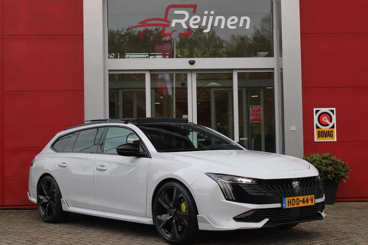 Peugeot 508 SW PSE 1.6 HYbrid 360PK AWD | PANORAMISCH SCHUIF/KANTELDAK | FOCAL® PREMIUM AUDIOSYSTEEMPEUGEOT MET 10 SPEAKERS | MATRIX KOPLAMPEN | BLAUWE LED-SFEERVERLICHTING |360 HD PARKEERCAMERA'S | VERWARMDE VOORRUITRAND | DRAADLOOS APPLECARPLAY/ANDROID AUTO | NAVIG