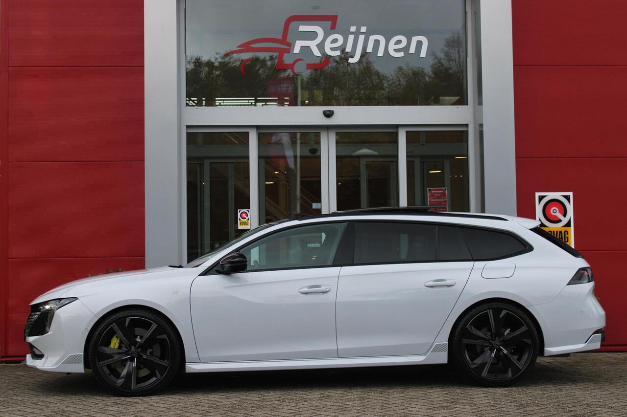 Peugeot 508 SW PSE 1.6 HYbrid 360PK AWD | PANORAMISCH SCHUIF/KANTELDAK | FOCAL® PREMIUM AUDIOSYSTEEMPEUGEOT MET 10 SPEAKERS | MATRIX KOPLAMPEN | BLAUWE LED-SFEERVERLICHTING |360 HD PARKEERCAMERA'S | VERWARMDE VOORRUITRAND | DRAADLOOS APPLECARPLAY/ANDROID AUTO | NAVIG