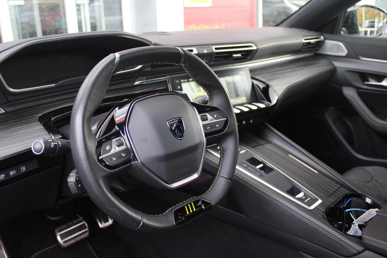 Peugeot 508 SW PSE 1.6 HYbrid 360PK AWD | PANORAMISCH SCHUIF/KANTELDAK | FOCAL® PREMIUM AUDIOSYSTEEMPEUGEOT MET 10 SPEAKERS | MATRIX KOPLAMPEN | BLAUWE LED-SFEERVERLICHTING |360 HD PARKEERCAMERA'S | VERWARMDE VOORRUITRAND | DRAADLOOS APPLECARPLAY/ANDROID AUTO | NAVIG