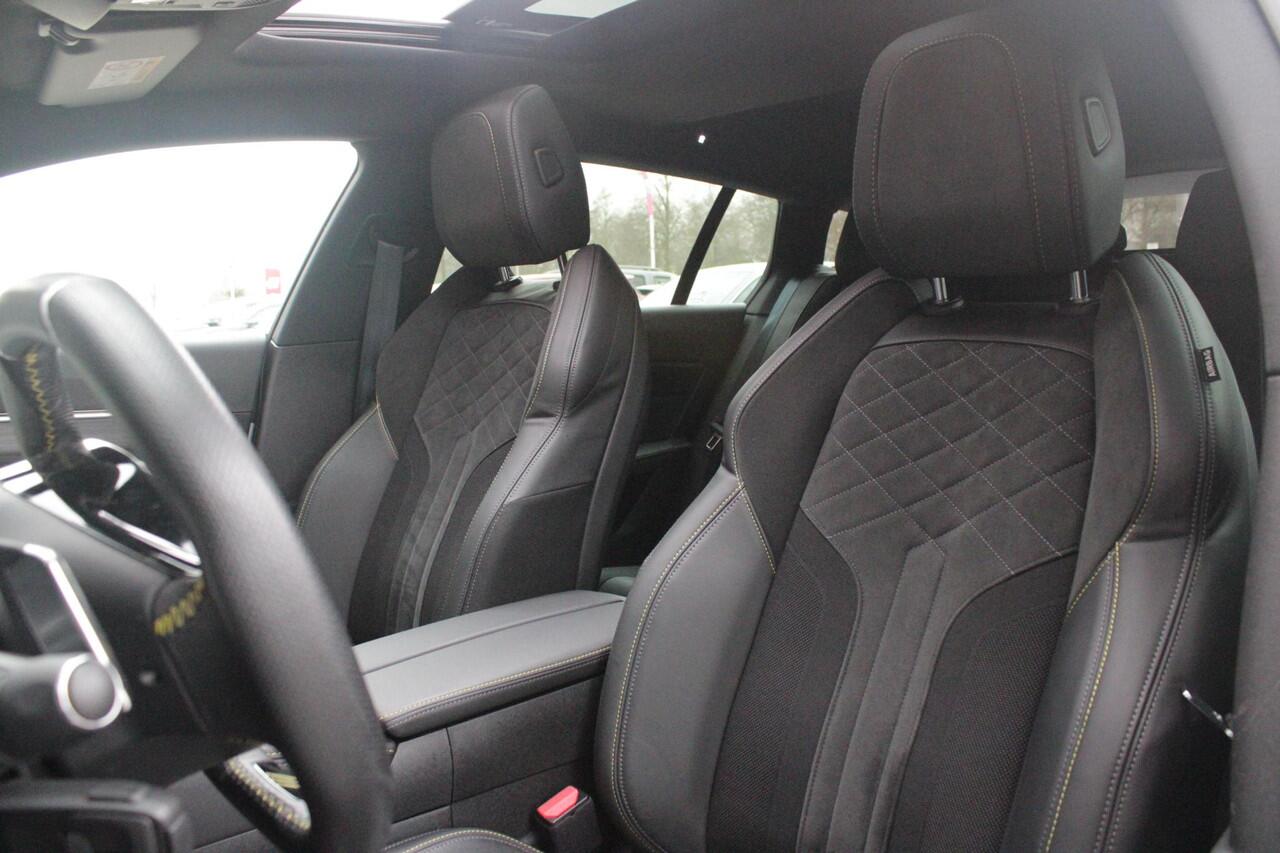 Peugeot 508 SW PSE 1.6 HYbrid 360PK AWD | PANORAMISCH SCHUIF/KANTELDAK | FOCAL® PREMIUM AUDIOSYSTEEM MET 10 SPEAKERS | MATRIX KOPLAMPEN | SFEERVERLICHTING | 360 HD PARKEERCAMERA'S | VERWARMDE VOORRUITRAND | DRAADLOOS APPLECARPLAY/ANDROID AUTO | NAVIGATIE | ADAPTIEVE 