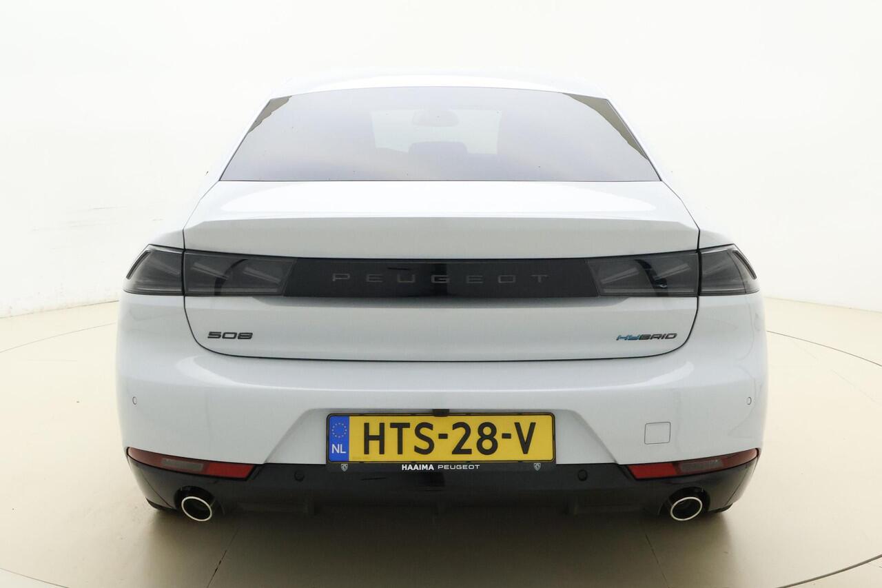 Peugeot 508 1.6 HYbrid 180 e-EAT8 Allure Avantage | NIEUW | Nieuwprijs: ¤ 53.037 | tot 68km elektrisch WLTP | AGR Comfortstoelen | Stoelverwarming | Elektr. achterklep | Achteruitrijcamera | Adaptieve Cruise Control