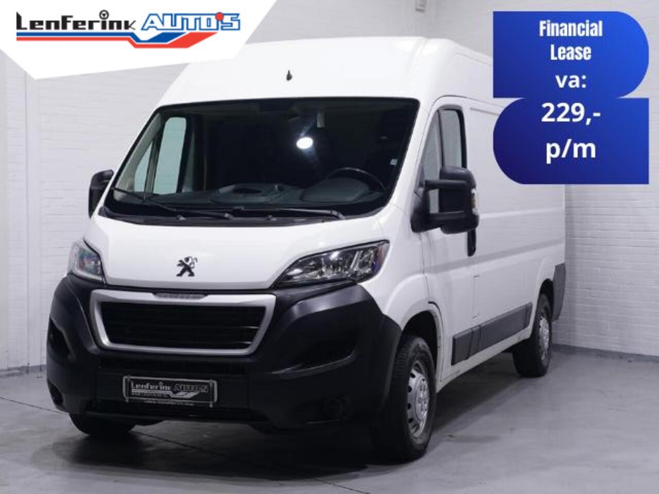 Peugeot BOXER 2.0 BlueHDI 130 pk L2H2 Premium Airco Cruise Control, Laadruimte Pakket, Multistuur, 3-Zits