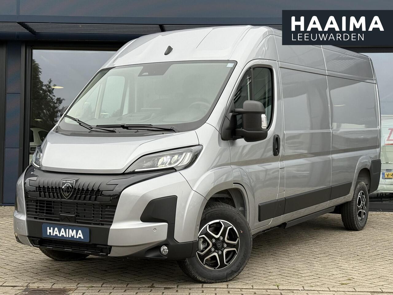 Peugeot BOXER e-Boxer 3.5t L3H2 Zwaar 110 kWh 100% Elektrisch | Pakket Visibility LED | Pakket City Plus | 3-Zits | Mirror Screen | Parkeersensor | Camera | Licht Metalen Velgen | uit voorraad leverbaar