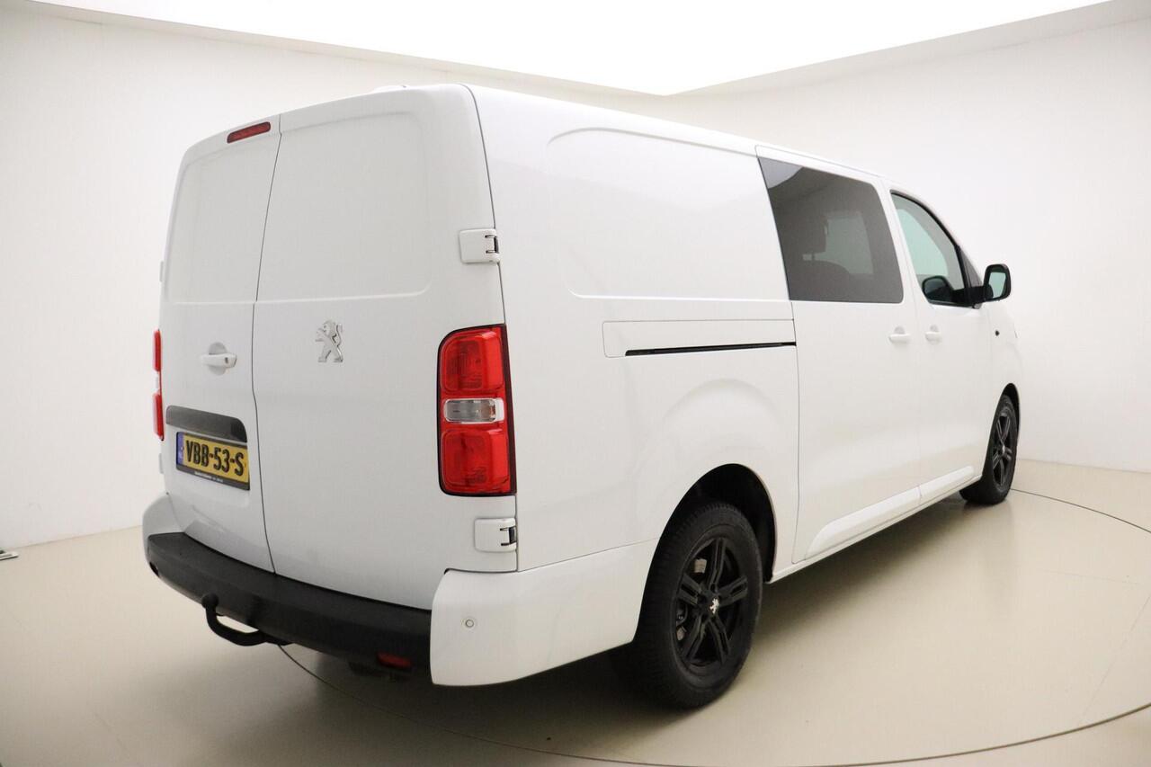 Peugeot EXPERT 231L 2.0 BlueHDI 120 DC Premium | 5 zits | Achteruitrijcamera | Trekhaak | Airco | Navigatie | Cruise control | Lichtmetalen velgen | Bumpers in kleur