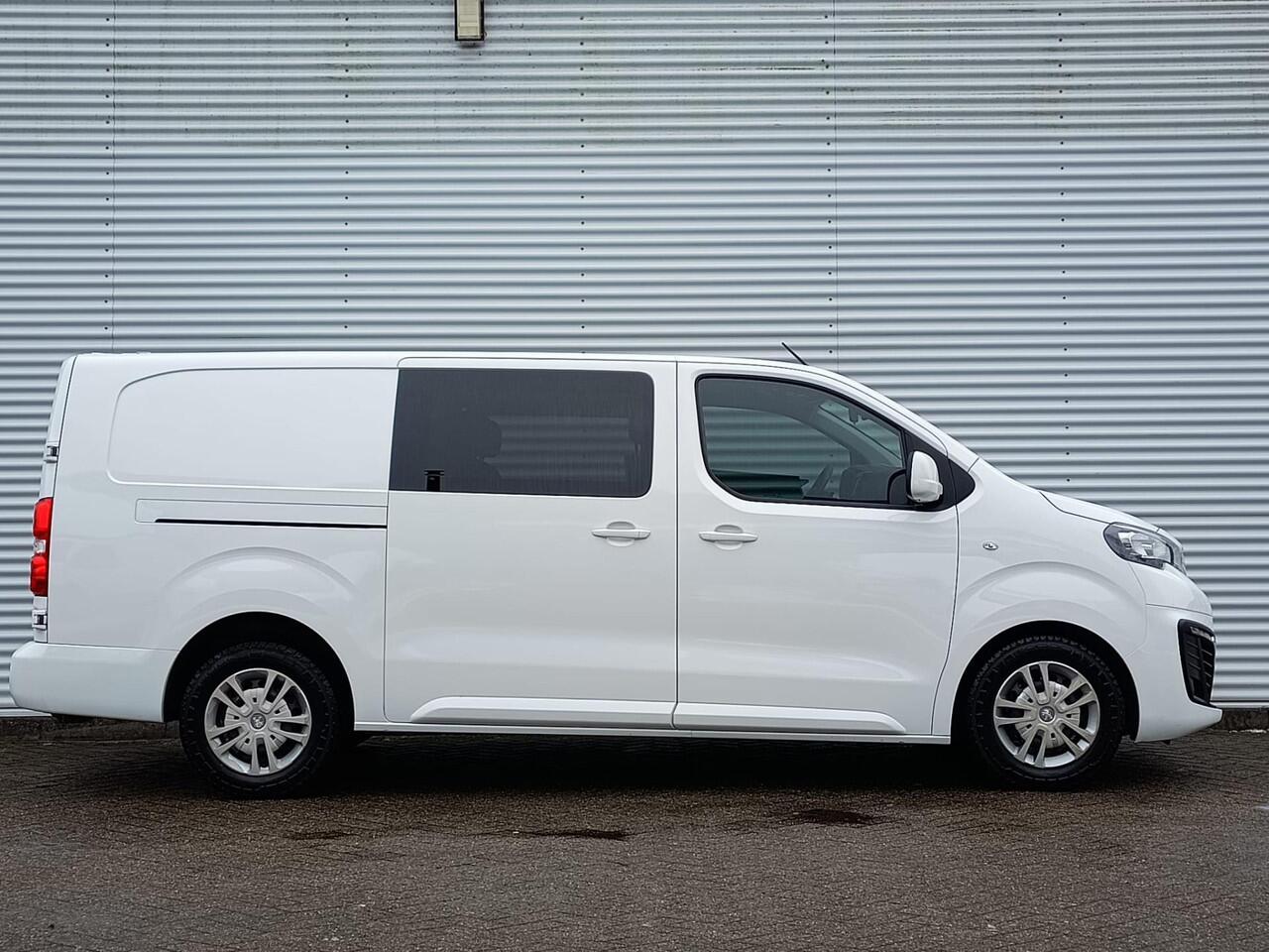 Peugeot EXPERT DC Premium Pack 2.0 BlueHDi 180pk EAT6 | DUBBELE CABINE! | NAVI | TREKHAAK | AIRCO | CRUISE CONTROL | APPLE CARPLAY / ANDROID AUTO |