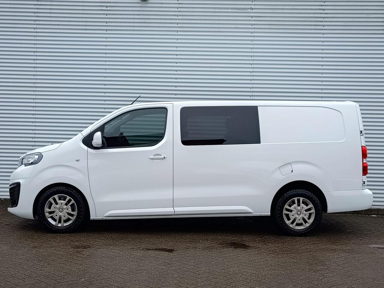 Peugeot EXPERT DC Premium Pack 2.0 BlueHDi 180pk EAT6 | DUBBELE CABINE! | NAVI | TREKHAAK | AIRCO | CRUISE CONTROL | APPLE CARPLAY / ANDROID AUTO |