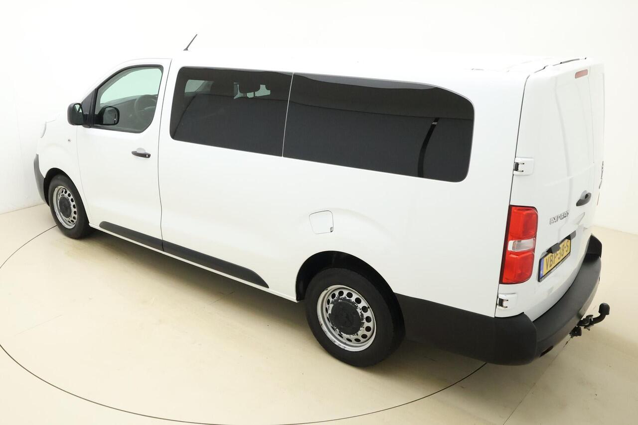 Peugeot EXPERT 2.0 BlueHDI Long Premium DC 120 PK | Handgeschakeld | 6-Zits | Trekhaak | Glaslook panelen | Airco | Navigatie | Cruise Control | Dealer onderhouden