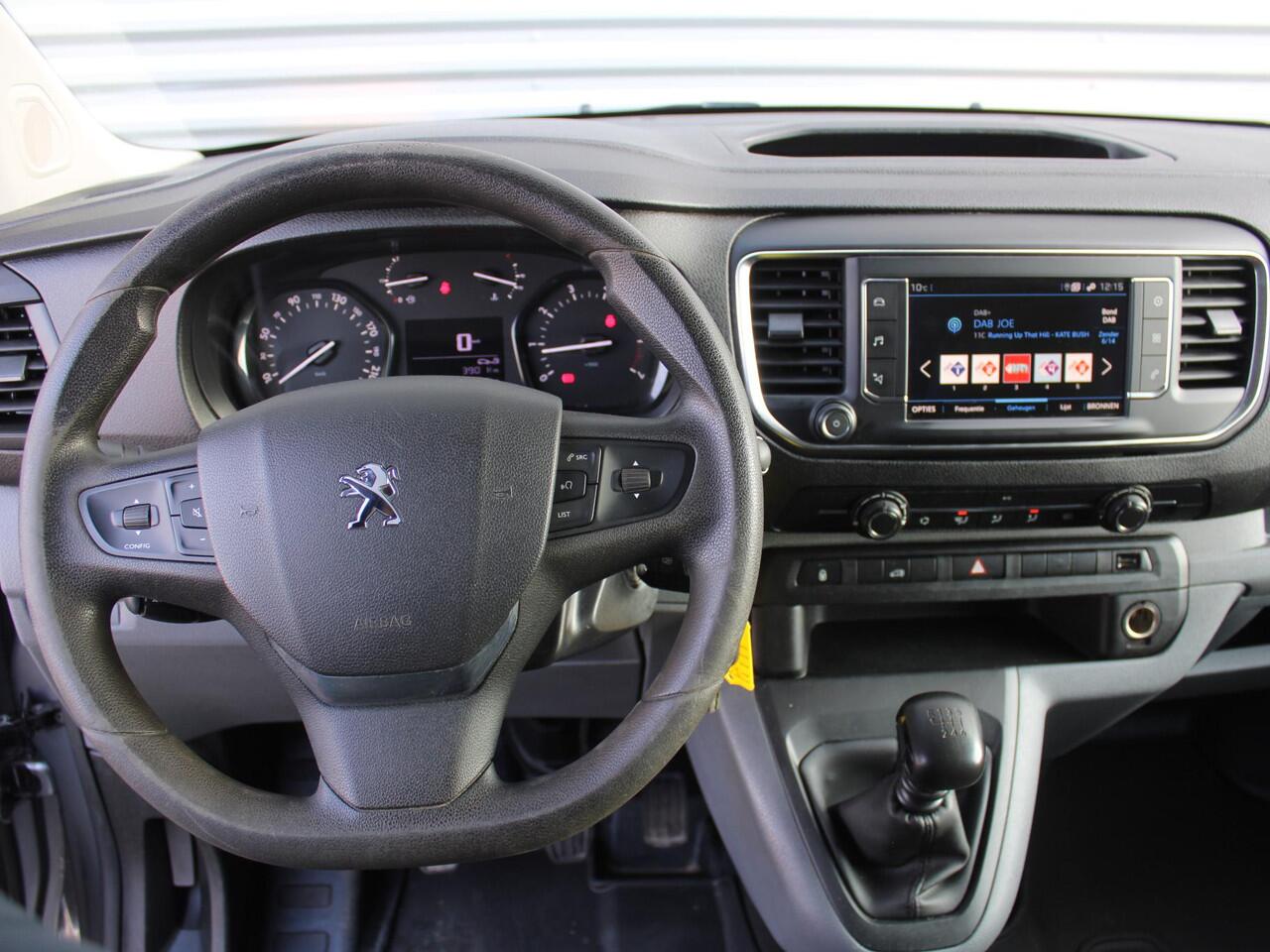 Peugeot EXPERT 1.5 BlueHDI 100 Standard Premium | Camera | Betonplex | Cruise | Navi | Carplay | Dodehoek detectie | Parkeersensor v+a | Airco |