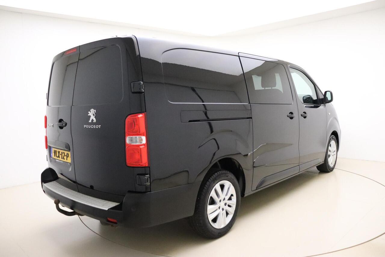 Peugeot EXPERT 2.0 BlueHDI Long Premium DC 120 PK | Handgeschakeld | 6-Zits | Stoelverwarming | Betimmering | Trekhaak | Navigatie | Dodehoekdetectie | 1e eigenaar