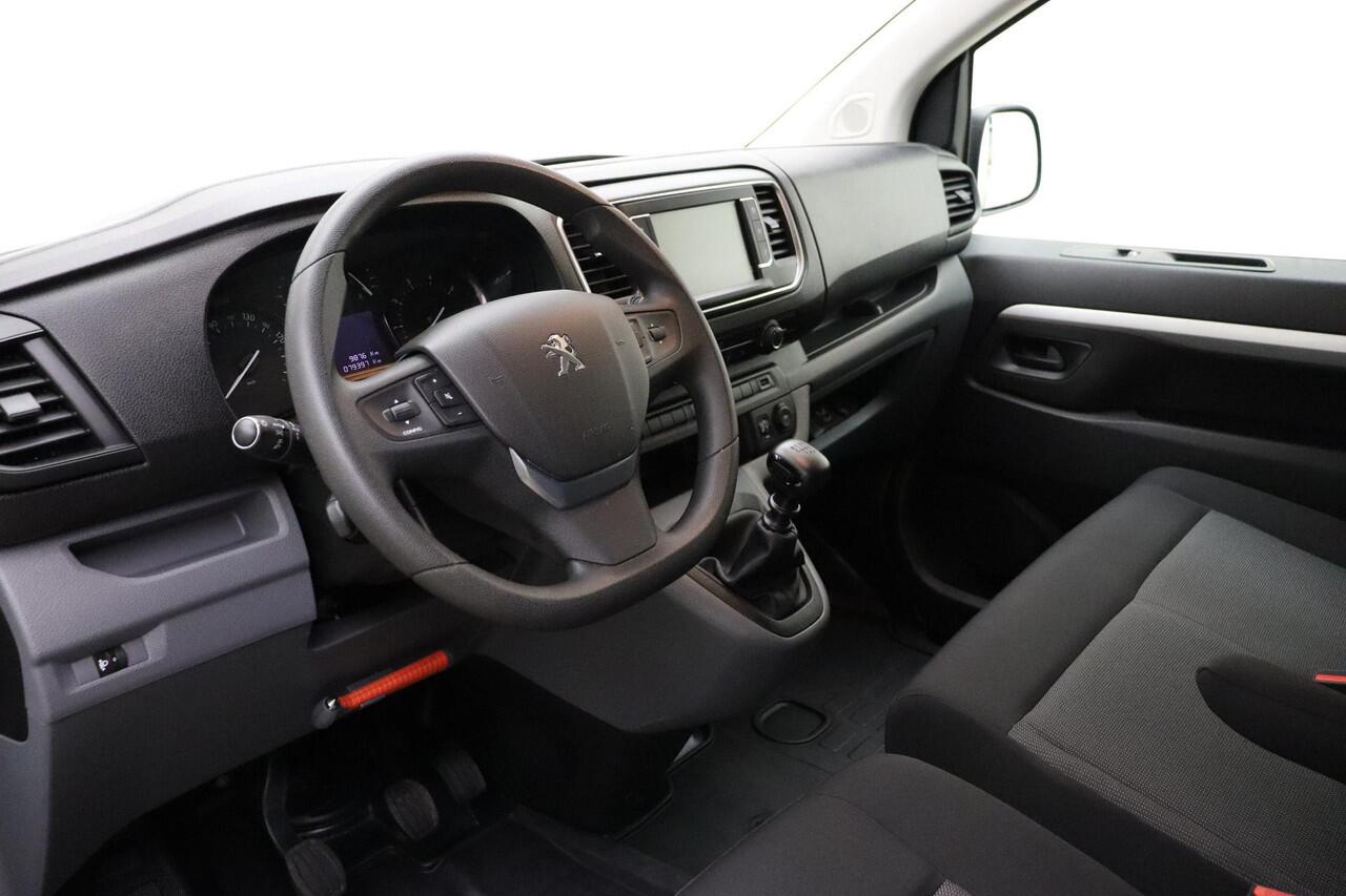 Peugeot EXPERT 2.0 BlueHDI Long Premium DC 120 PK | Handgeschakeld | 6-Zits | Stoelverwarming | Betimmering | Trekhaak | Navigatie | Dodehoekdetectie | 1e eigenaar