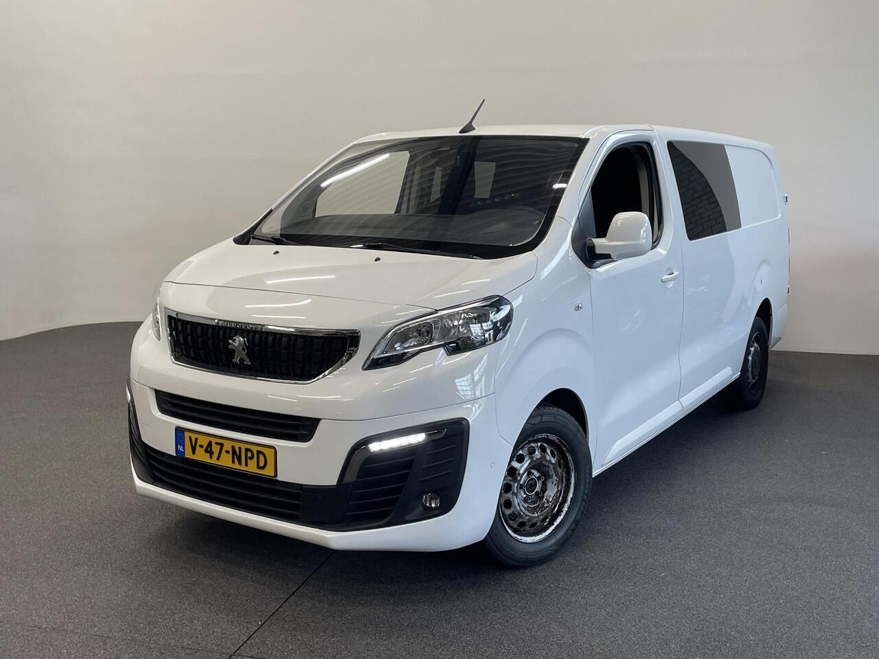 Peugeot EXPERT 2.0 BlueHDI 120 L3H1 Asphalt Dubbele Cabine Automaat Trekhaak Navigatie Apple Carplay/Android Auto Parkeersensoren Cruise Control Airco