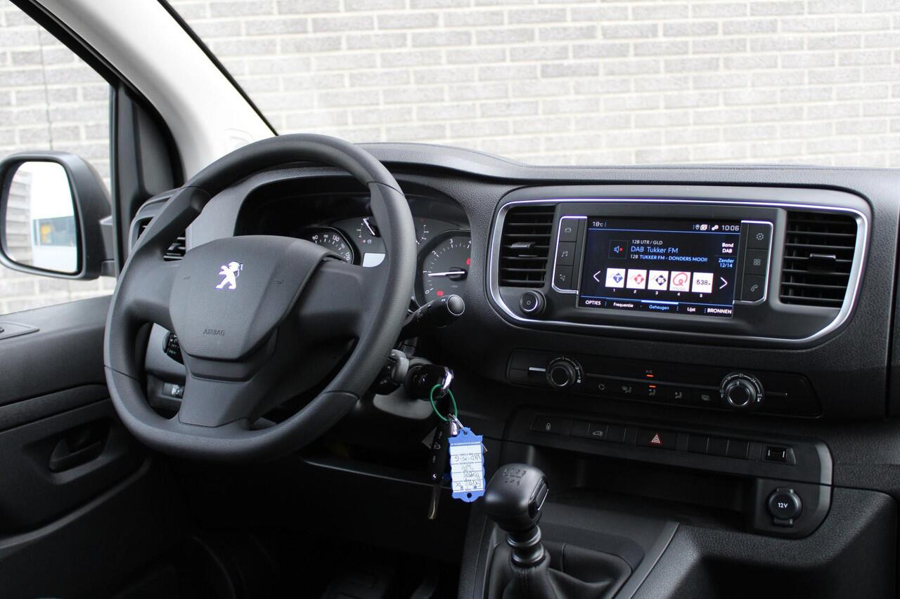 Peugeot EXPERT 2.0 BlueHDI 145PK L3 Dubbele Cabine Navigatie, Achteruitrijcamera, Trekhaak Afneembaar, Airco, Parkeersensoren Achter, Bluetooth, Cruise Control