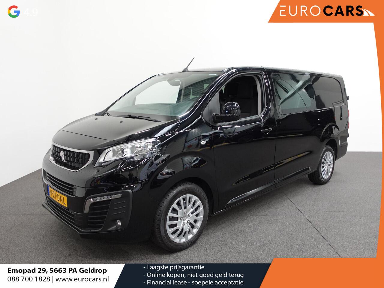 Peugeot EXPERT 180pk Automaat Long L3 Premium Dubbele Cabine Trekhaak Navigatie Apple Carplay Cruise control Airco