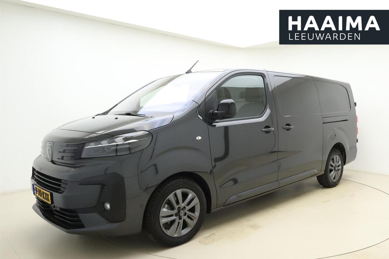 Peugeot EXPERT 2.0 BlueHDi 180 S&S L3 3-Zits l Keyless l Stuur- en Stoelverwarming l Wireless Apple Carplay/ Android Auto l Draadloze telelefoonlader l DAB l Cruise control l Climate control