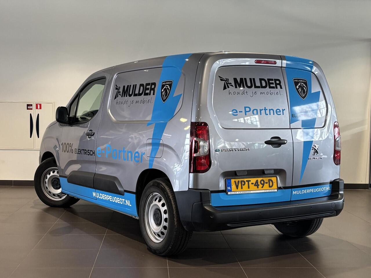 Peugeot PARTNER e-Partner GB L1 Premium 50kWh 136pk AUTOMAAT | 3-ZITS | NAVI | AIRBAGPAKKET | PARKEERHULP V+A | DAB+ | AIRCO |