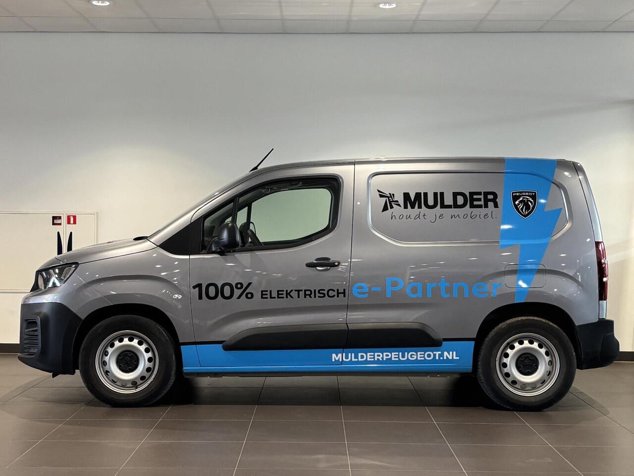 Peugeot PARTNER e-Partner GB L1 Premium 50kWh 136pk AUTOMAAT | 3-ZITS | NAVI | AIRBAGPAKKET | PARKEERHULP V+A | DAB+ | AIRCO |