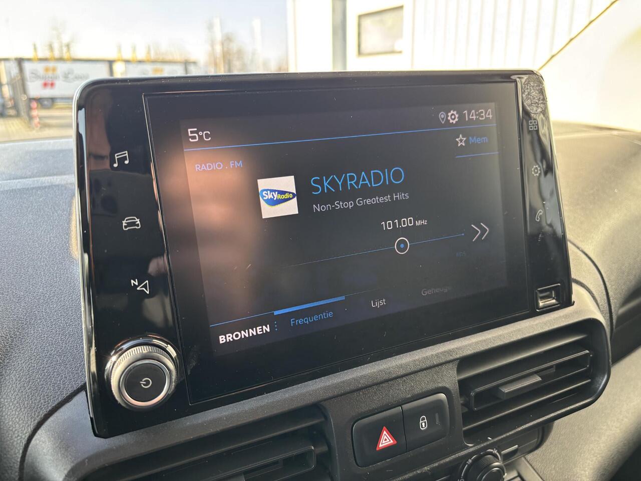 Peugeot PARTNER 1.5 BlueHDI Premium*A/C*CRUISE*SCHUIF*NW-MODEL*