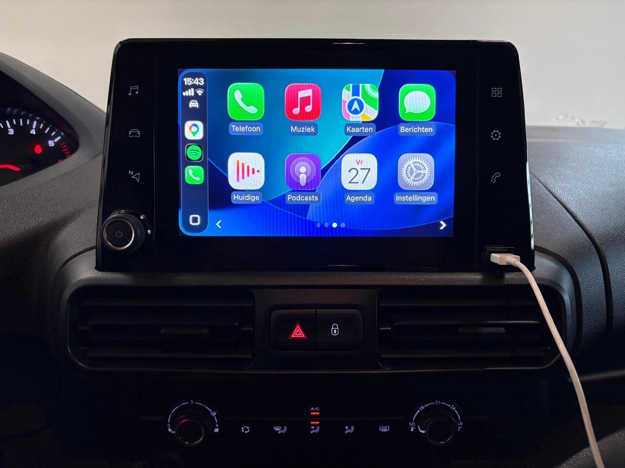 Peugeot PARTNER 1.5 BlueHDI Premium Long Airco Navi Carplay Cruise Control PDC Achter Lang L2