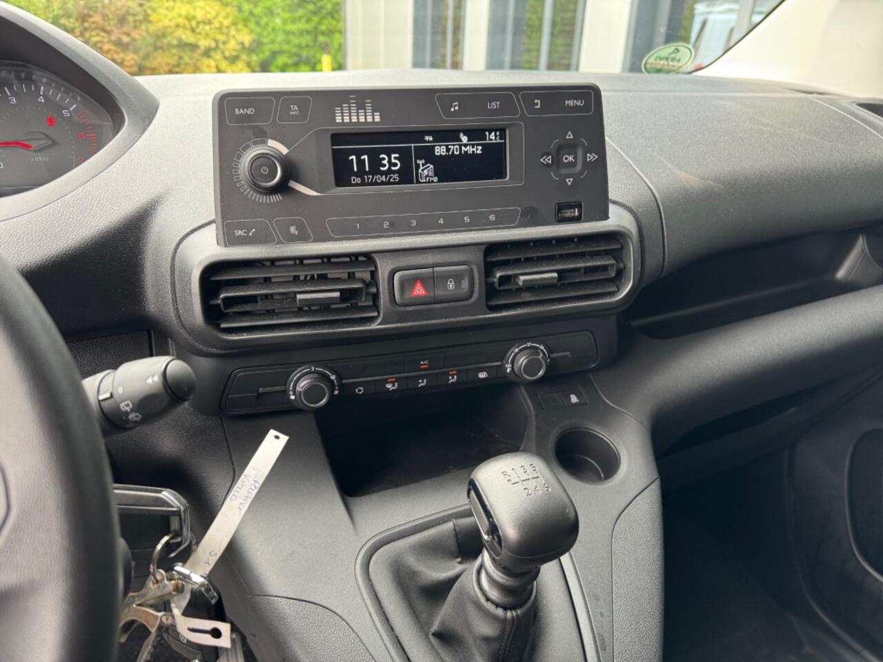 Peugeot PARTNER 1.5 BlueHDI 102PK Lang L2 airco, Cruisecntrl, Schuifdeur, Carkit