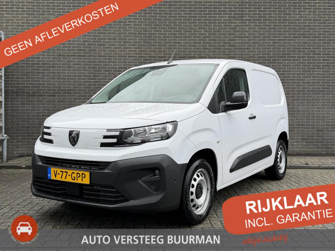 Peugeot PARTNER 1.5 BlueHDi 130 EAT8 S&S L1 Automaat, Trekhaak, Betimmering, Navigatie, Camera, Parkeersensoren voor en achter